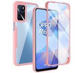 360 Full Screen Protection High Transparency Phone Cover Case For OPPO A79 A96 A95 A94 A36 A76 A92 A93 A54 A77 Find X5 Pro 5G 4G