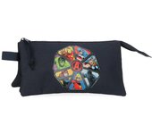 Marvel Los Vengadores Mochila Escolar Poliéster Avengers To The Power Negro
