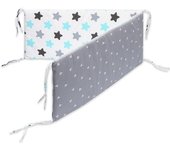 1 paquete de parachoques para cuna de bebé con estampado de casita, protección para cuna de bebé, decoración para habitación de niños