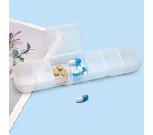 2pcs 7 Days Weekly Pillbox Tablet Holder Medicine Storage Case Drug Container Pill Organizer Weekly Capsule Pill Box Organizer