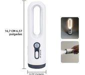 LED Motion Sensor Night Light 2 in 1 Portable Flashlight with Dusk to Dawn Sensor for Bedroom, Bathroom, Reading, Camping