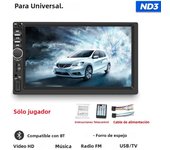 ND3 7 inch HD Autoradio 2 Din Car Radio For Universal MP5 MP3 Multimedia Player Touch Screen FM BT AUX Camera USB TF Mirror link