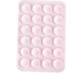 Double Side Silicone Suction Pad For Mobile Phone Fixture Suction Cup Backed 3M Adhesive Silicone Rubber Sucker Pad For Fixing