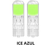 2X T10 W5W 194 T15 W16W  LED Bulbs Reading Lights COB Auto Brake Lamp Glass Sapphire Drive-free Dome Light Amber 12V White 6000K