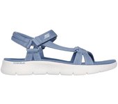 Skechers Go Walk Flex Sandal - Sublime Sandalias deportivas para mujer azules en textil 86346