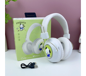 Sanrio Kuromi Bluetooth Headphones Hello Kitty Cartoon Wireless Sports Earphones with LED Lights Gaming Headsets Noise Reduction