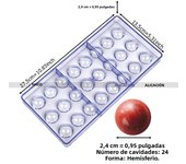 Chocolate Mold Polycarbonate Heart Sphere Shape Multiple Styles Chocolate Bonbons Candy Mould Confectionery Baker Pastry Tools