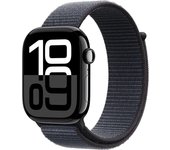 Apple Watch Series 10 GPS Cellular 46mm, black aluminum AC and Ink sports belt, identical