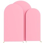 Wedding Arch Cover  Arch Backdrop Cover Spandex Fitted Arch Cover for Wedding Birthday Festival Party （Without Shelf）