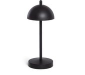 Ledkia Lámpara de Mesa LED Portátil para Exterior Metal con Batería Recargable Pirinoa Negro