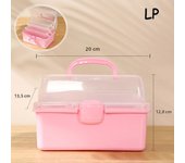 Children's Hair Accessories Storage Box Head Rope Hairpin Card Pen Sundries Stationery Box Cute Girl Jewelry Box