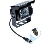 Cámara de marcha atrás para coche y autobús, vista trasera, impermeable, gran angular, luz de estrellas, control de visión nocturna, conector de cámara de marcha atrás, cámara impermeable
