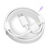 PD 20W USB C Cable Fast Charge For iPhone 14 Pro 11 12 13 Pro Max  XR XS MAX iPad AirPods Pro Charger Cable Data Line Charge 2m