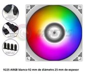 Cpu Cooler Fan 90mm 15mm Super Slim Mini ITX Case Cooling Radiator 9215/9225 15/25mm Heatsink Silent 1000-2500RPM Black White