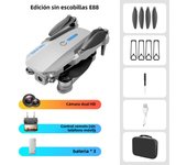 E88 Pro Drone 5G WiFi FPV Brushless Motor Return 4K HD Dual Camera Optical Flow Localization RC Quadcopter Drone Toys