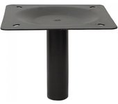 COLUMNA Ø50 CON PLACA P/ALT 325 NEGRO MATE SOLO PARA BASES IZA.