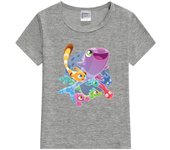 Super Starfish Adventure Kids T-Shirt Kawaii Fish t shirt Kids New summer cute fashion Children t-shirt Thin Girls Tshirt Tops
