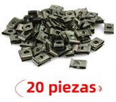 10/50Pcs Mixed Car Motorcycles Metal Screw Tapping Fastener Clips with Screw Anti-rust Protection Clip Screw Buckle Iron Sheet
