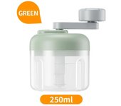 Picador de Carne y Ajo Manual Procesador de Alimentos en Cocina Capacidad de 200ml