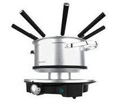 Cecotec 8025 Fun Gourmetfondue Advance Fondue eléctrica de queso chocolate y aceite capacidad de 1 7 L con 1500 W y 8 tenedores.