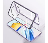 360° Magnetic Double-Sided Protection Cover for Honor 200 100 Magic6 5 4 Lite X50 X40 X9b X9A 70 60 Back Glass Metal Frame Case