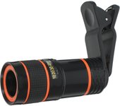 Phone Zoom Compatible for iPhone X 8 7 Cell Phone Camera Lens:8X Zoom Telephoto Lens Universal Clip On Lens Monocular Telescope for Cell Phone