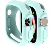 Cover For Apple Watch ultra 2 49mm 44mm 40mm 45mm 41mm 42mm 38 Accessories Silicone Bumper Protector iWatch serie SE 4 3 6 7 8 9