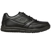 Skechers, Work Relaxed Fit: Nampa SR, Zapatillas, Sportwear, Trabajo, Memory Foam, Antideslizante, Hombre, SK77156EC_BLK//
