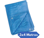 Start Electric | Lona Multiusos Impermeable con ojales metálicos  Protección UV  Alta Estabilidad  Ideal para Acampar, Cubrir Muebles y Proteger Vehículos  Variedad de Tamaños Disponibles | Marca Allpercom