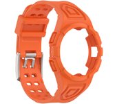Transparent Case Cover+Strap for Samsung Galaxy Watch 4 Classic 46mm TPU correa sport bracelet Galaxy watch 6 5 4 44mm 40mm band