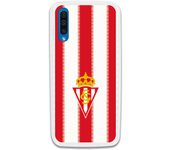 Funda original compatible con Samsung Galaxy A70 - Sporting Fondo Rojiblanco