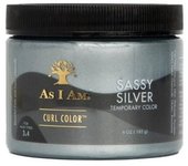 As I Am Curl Color Sassy Silver Argent 182g
