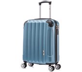 Maleta de Cabina 55x40x20cm (44L) Policarbonato - Candado Incrustada - 20 Pulgadas Negro/Azul/RosaDorada/Plateada/Burdeos/Azul Marino