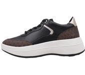 Geox D SPHERICA ECUB-3 D Deportivas Cuña Mujer Blanco