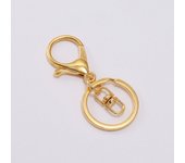 5pcs Keychain Ring 30 mm Key Ring Long 70 mm Plated Lobster Clasp Key Hook Chain Keychain Split Key Ring Jewelry Making Supplies
