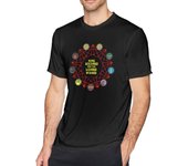 Men's Cotton Crew Neck Short Sleeve T Shirts Casual Fitted Funny Graphic Tee Shirts Tops