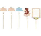 Topper Para Tarta Partydeco - Osito "teddy"