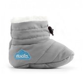 Nuvola - Botín Bebé Nuvola - Plumas Gris - Zapatillas de Casa Niña y Bebés