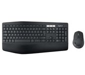 Combo Teclado y Ratón Inalámbrico Logitech Mk850 - Reposamuñecas - 1000dpi - 7 Botones - Uso Diestro - Negro