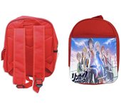 MERCHANDMANIA PACK MOCHILA ROJA Y ESTUCHE Rinkai serie anime ciclismo bicicletas tour school material