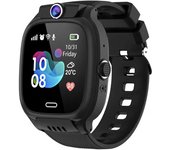 Reloj inteligente WiFi para niños, reloj despertador con cámara resistente al agua y varios idiomas.