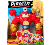 Figura Piratix S Gorilla Bros Boom Ben con brazos articulados con los que puede golpear y un cañon. Incluye Piratix exclusivo 21.2x18.7x10 cm (Magic Box PPXSP116IN50)