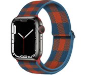 Soft Nylon Loop Elastic Buckle Strap For Apple Watch SE Band 40mm44mm Series 8/7/6/5/4 iWatch Leopard Watchband Bracelet 41/45mm
