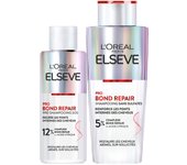 Cabello L'Oréal Paris ELVIVE BOND REPAIR pre . Champú regenerador + Champú -  Rutina Capilar Reparadora para Cabello Dañado y Sobreexigido - Pre-Champú + Champú - Complejo de Ácido Cítrico - Elseve Pro Bond Repair - 2 Productos