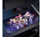 K-Knights Of The Anime Z-Zodiac Mousepad Computer Office Game Table Mats XXL Rubber Anti-slip Gaming Keyboard Long Desk Pads