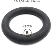 8/8.5/10 Inch Butyl Inner Tube 200x50 8 1/2x2 8.5x2 9x2 10x2 10x2.50 for Electric Scooter WheelChair Truck Baby Carriage Tire