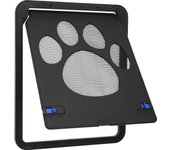 Pet Door Lockable Sliding Magnetic Closure Door Window Self Closing Cat Dog Screen Door Kit Gate House Enter Easy Install