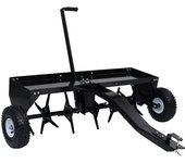 vidaXL Aireador de césped para cortacésped ride-on 102 cm