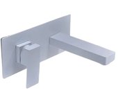 IMEX GLE020/BL grifo de lavabo empotrado   blanco mate