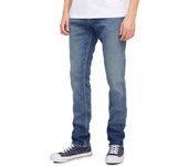 Pantalón vaquero Jack/df01Jones Glenn marino Slim para hombre